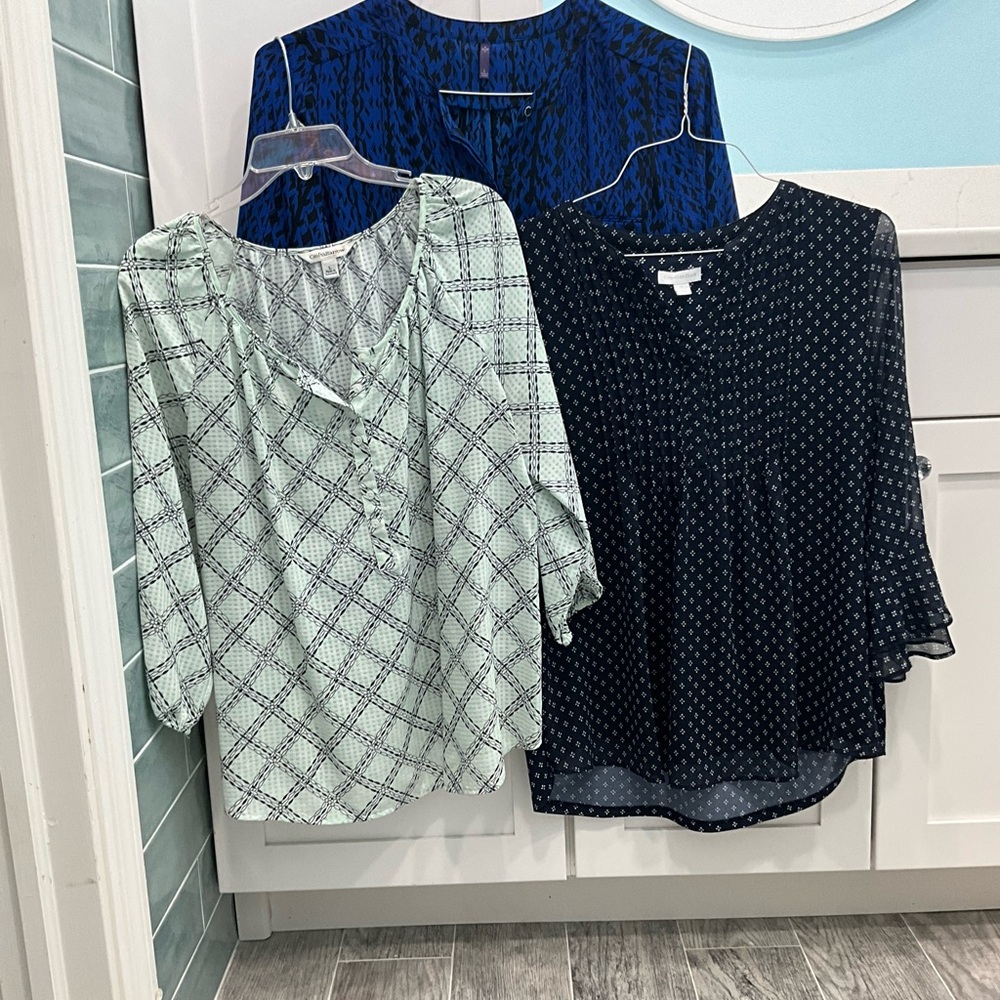 Patterned Women's Tops Bundle of 3!